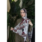 وشاح حجاب شيفون جورجيت من وايلد ليلي، أنيق، ناعم، مريح، 300x70 سم - وايلد ليلي
