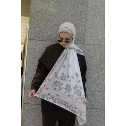 حجاب كاين نود باترفلايز شيفون جورجيت ناعم خفيف الوزن وأنيق 300x70 سم