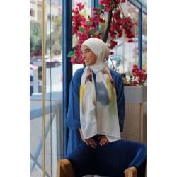 Joker 2 Georgette Chiffon Hijab Scarf Soft Comfortable Daily Wear 300x70cm