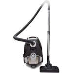 Sharp EC-BG2205A-BZ 2200W Bagged Vacuum Cleaner, Black, with Exhaust HEPA Filter, Powerful Suction and Efficient Cleaning for Floors and Various Surfaces - SHARP