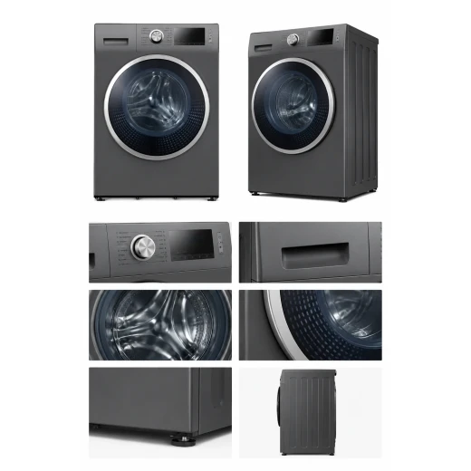 Gorenje 10kg/6kg Washer Dryer WD10514FS Inverter Motor 1400RPM 16 Programs Dark Grey - Gorenje - Image 4