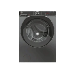 غسالة هوفر HWP 48AMBCR/1-S سعة 8 كجم، سرعة دوران 1400 دورة/دقيقة، لون أنثراسيت، أداء فعال لتنظيف الملابس مع تصميم عملي وأنيق