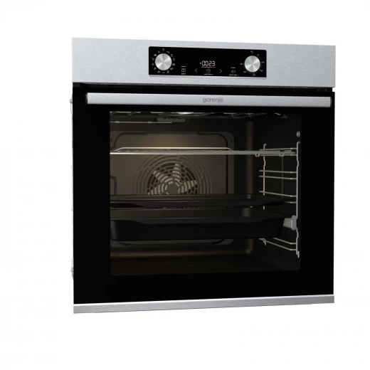 فرن كهربائي متعدد الأنظمة جورينيه G400 – مقاس 60×60 سم – خاصية AirFry وتحضير البيتزا – تصميم من الستانلس ستيل موديل BOS6737E09X، يوفر أداء عملي وعصري للطهي والخبز في المطبخ - جورينيه - Image 4
