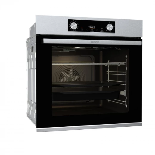 فرن كهربائي متعدد الأنظمة جورينيه G400 – مقاس 60×60 سم – خاصية AirFry وتحضير البيتزا – تصميم من الستانلس ستيل موديل BOS6737E09X، يوفر أداء عملي وعصري للطهي والخبز في المطبخ - جورينيه - Image 5