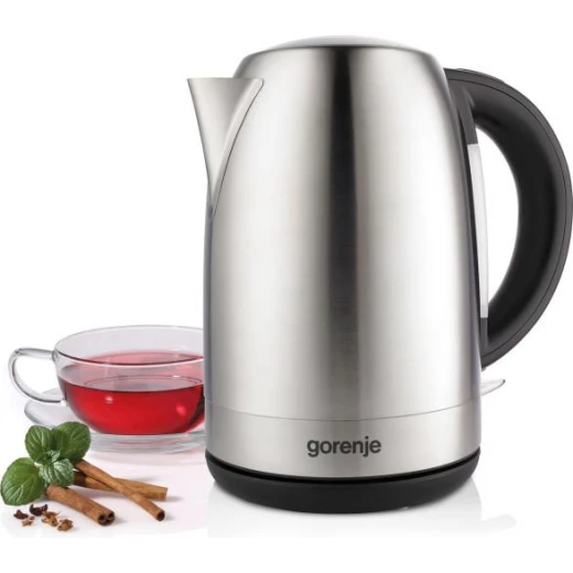 Gorenje K17FEII 1.7L Electric Kettle - Fast boiling with a design that combines plastic and metal for durability and elegance - Ideal for easily preparing tea and coffee for everyday use in the kitchen - Gorenje - Image 3
