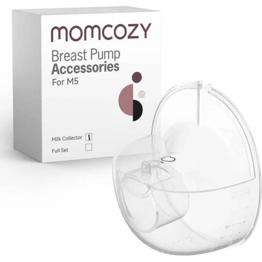 Momcozy Milk Collector for M5 Breast Pumps - Leak-Proof & BPA-Free