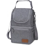 Momcozy Double-Layer Insulated Breastmilk Cooler Bag - Portable & Versatile for Bottles - Momcozy