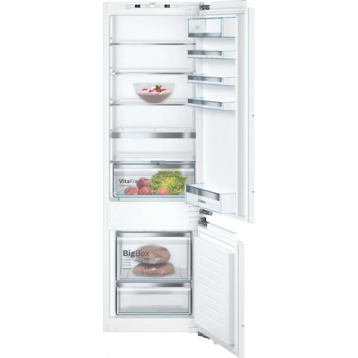 ثلاجة وفريزر مدمجة Bosch Serie 6 276L 60 سم - KIS87AF30U ثلاجة وفريزر مدمجة Bosch Serie 6 276L 60 سم - KIS87AF30U