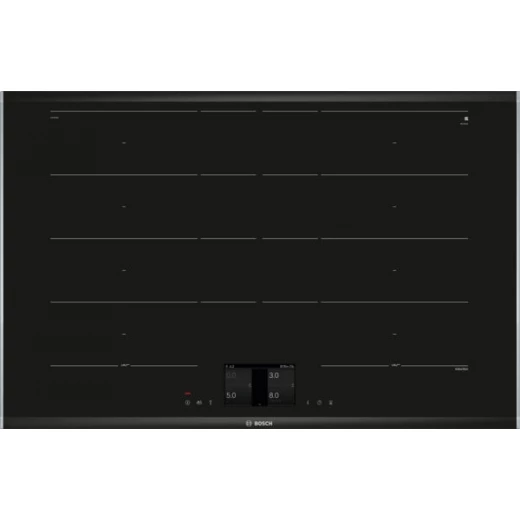 موقد سيراميك كهربائي مدمج بالحث من بوش 82 سم Home Connect Accentline موقد سيراميك كهربائي مدمج بالحث من بوش 82 سم Home Connect Accentline