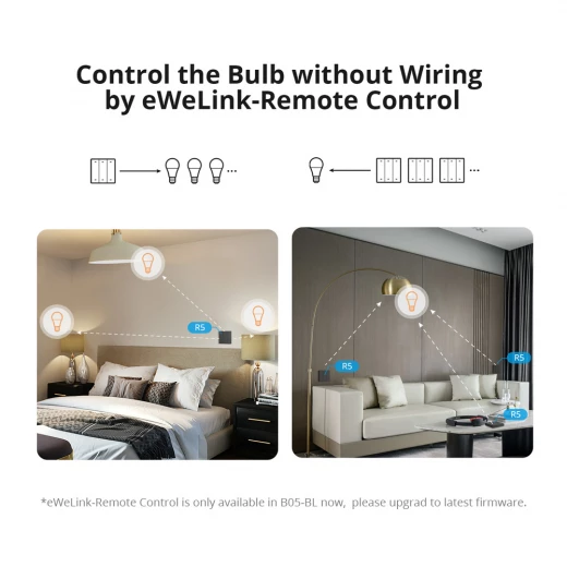 لمبة SONOFF الذكية RGB LED E27 - واي فاي، تحكم صوتي وتطبيقات - سونوف - Image 11
