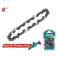 جنزير منشار 6إنش - مقاس 1/4" وسمك 0.043"، 38 رابط من توتال (TGTSC50601)