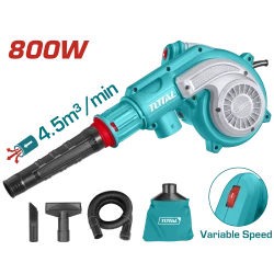 بلور كهربائي 800 واط مع تحكم سرعة وملحقات تنظيف متعددة من توتال (TB8036)