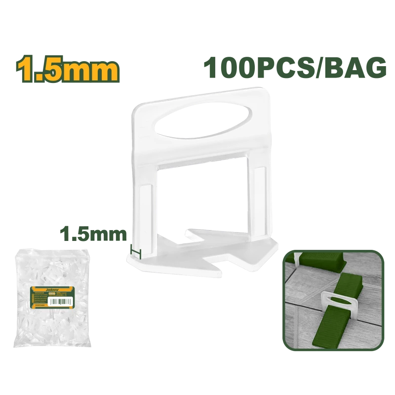 JADEVER Tile Leveler 1.5mm | 100pcs per Bag (JDXZ2015) - Jadever