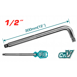 مقبض ل-هاندل توتال 1/2" (THLHD12121) متين ومريح للاستخدام من توتال
