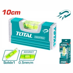 ميزان يدوي بطول 10 سم (TMT20105M) ,دقة عالية، هيكل معدني متين، تصميم خفيف وسهل الحمل من توتال