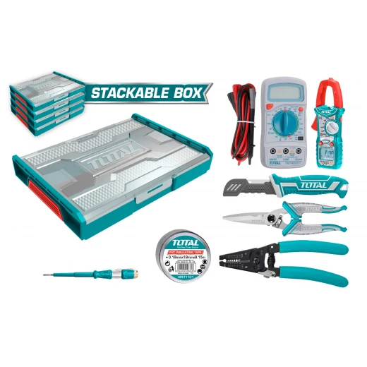 Total Telecom Tools Set: 7-Piece Kit for Telecom Technicians Total Telecom Tools Set: 7-Piece Kit for Telecom Technicians