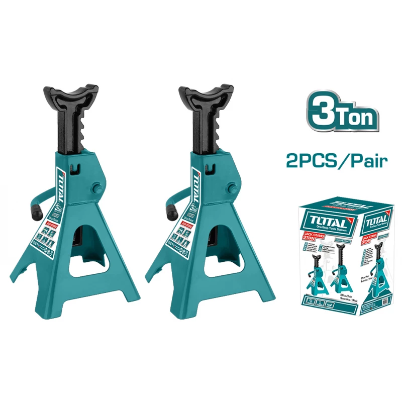 Total Jack Stand 3 Ton Capacity for Vehicle Lifting and Support - Total