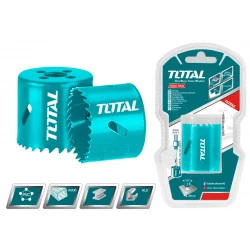 TOTAL Bi-metal Hole Saw 64mm (TAC410641) – Durable and Precise for Clean and Fast Hole Cutting