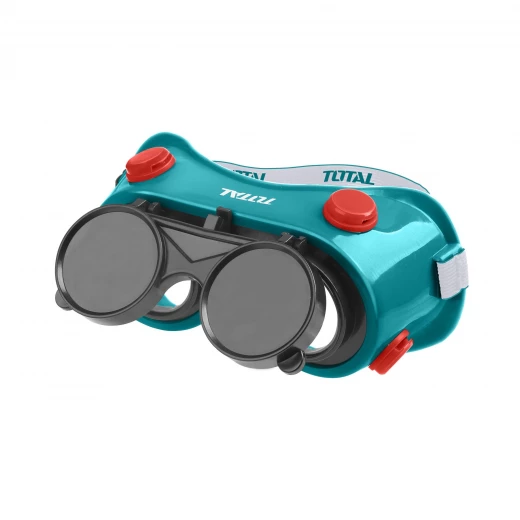 Total Welding Goggles, UV/IR Protection, Anti-Spark Safety Eyewear for Welding & Cutting, Durable, Comfortable Fit with Multiple Shade Options, Eye Protection from Burns & Debris