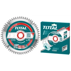 TOTAL TCT Saw Blade 115mm (4-1/2"), Tungsten Carbide-Tipped Circular Blade for Wood, Plywood & Plastics with Precision Teeth