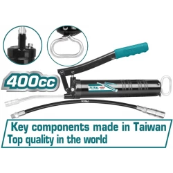 Total Grease Gun 400cc (THT111051) – High-Pressure Lubrication Tool for Workshops and Maintenance