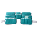 TOTAL Tools Pouch with Adjustable Belt, Heavy-Duty Tool Organizer with Multiple Pockets, Reinforced Stitching, Water-Resistant - Total