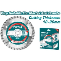 Total Thin Diamond Disc for Porcelain Cutting – 4.5" (115mm) – TAC2131151