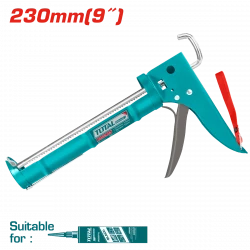 Total Caulking Gun 9" (THT20409) – Durable Sealant Applicator for Precise and Easy Use