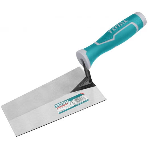 Total Bricklaying Trowel 7 inch with plastic handle durable tool for masonry plastering and concrete work Total Bricklaying Trowel 7 inch with plastic handle durable tool for masonry plastering and concrete work