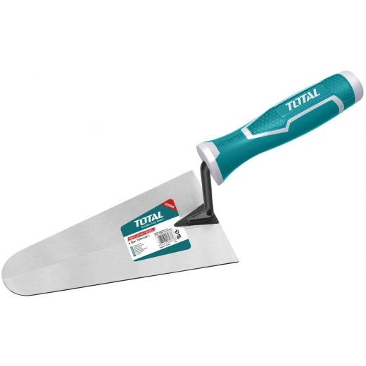 TOTAL 7-Inch Bricklaying Trowel with Ergonomic Plastic Handle, Durable Masonry Tool for Mortar Spreading, THT82736 TOTAL 7-Inch Bricklaying Trowel with Ergonomic Plastic Handle, Durable Masonry Tool for Mortar Spreading, THT82736