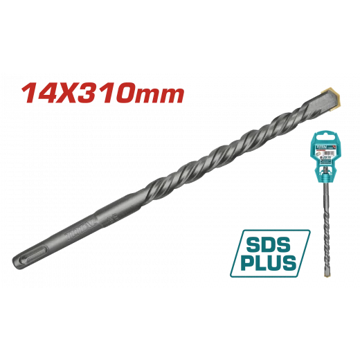 ريشة همر SDS Plus كبس 14×310مم من توتال (TAC311404C) ريشة همر SDS Plus كبس 14×310مم من توتال (TAC311404C)