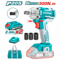 مفتاح ربط صدمات ليثيوم أيون 20 فولت من توتال (TIWLI2001) لمشاريع DIY