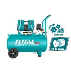 Total Silent and Oil-Free Air Compressor 50L – quiet and maintenance-free compressor for efficient air supply