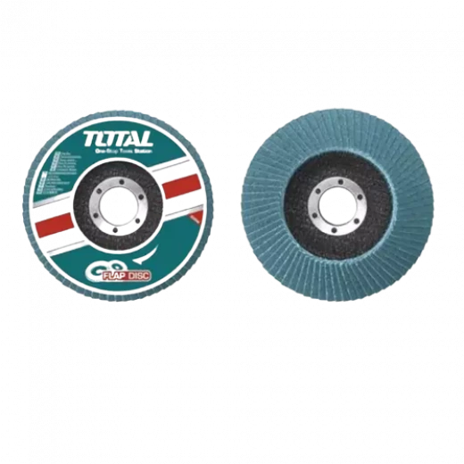Total Flap Disc Zirconium – 125mm (5") – Grit P40 – TAC641251 Total Flap Disc Zirconium – 125mm (5") – Grit P40 – TAC641251