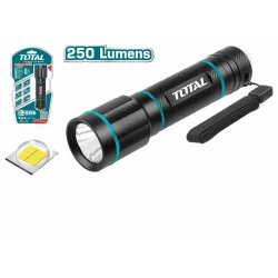Total LED Flashlight 5W with 12H Runtime – Bright and Long-Lasting Light for Dark Environments
