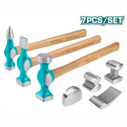TOTAL 7 Pcs Body And Fender Hammer Set (TBAFO712)