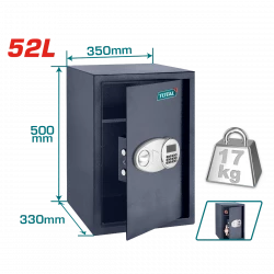 Total Electronic Safe 52L (TESF5001) – Secure Digital Safe Box for Home and Office Use