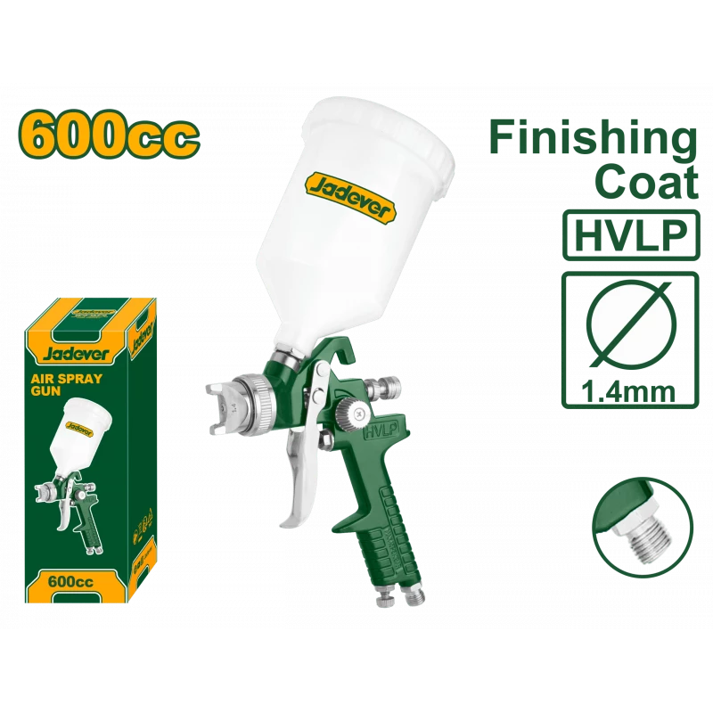 فرد رش دهان 600cc فوهة 1.4 ملم، للطبقة النهائية، ضغط 2–3.5 بار (JDGA1506) من جادفر - جادفر