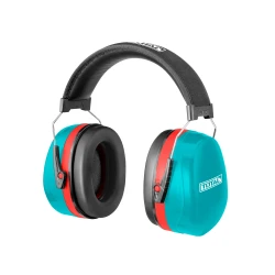 TOTAL INDUSTRIAL Hearing Protection Earmuffs Green – Noise Reduction Safety Ear Muffs for Work, Construction, Industrial & Workshop Use