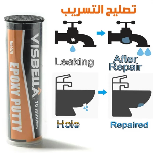 لاصق قوي من كلاي ماجيك,معجون لاصق متعدد الاستخدامات للتصليحات المنزلية والصناعية، إيبوكسي قوي للمعادن والبلاستيك والخشب والمزيد - Image 4