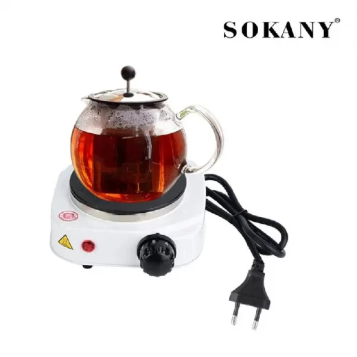 SOKANY Single Burner Electric Cooktop 500W Portable for Small Spaces SOKANY Single Burner Electric Cooktop 500W Portable for Small Spaces