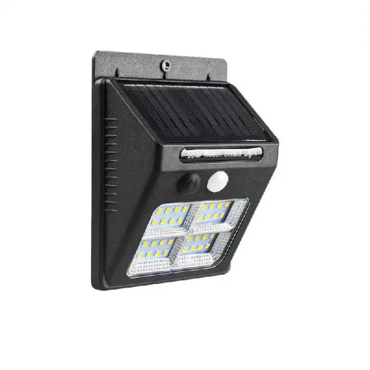 مصباح LED يعمل بالطاقة الشمسية مع مستشعر حركة - إضاءة خارجية آمنة - Image 2