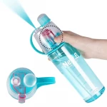 B Sports 600ml Spray Water Bottle: Stay Cool During Workouts - B sports