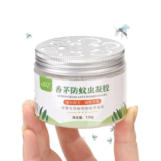 Citronella Mosquito Gel: Effective Home Insect Repellent, Lemon Scent - Image 2
