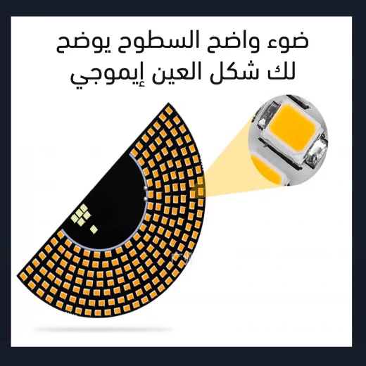 إضاءة داخلية للسيارة بأشكال إيموجي, إضاءة LED ممتعة ومعبرة، سهلة التركيب وموفرة للطاقة - Image 4