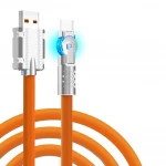 كابل شحن USB Type-C دوار 30 واط - شحن سريع وفعال