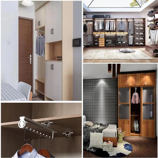 Retractable Metal Clothes Hanger: Space-Saving & Durable Design - Image 2