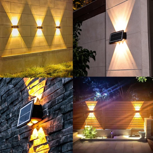 مصباح حائط شمسي مزخرف BD-4: تصميم صحراوي، إضاءة خارجية موفرة للطاقة - Image 5