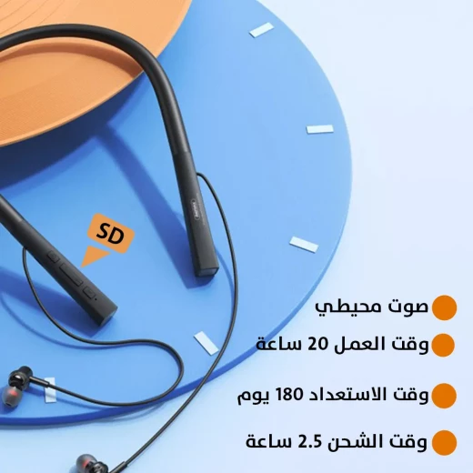 SPORTS NECKBAND Wireless Headphones: 3D Sound & Skin-Friendly Design - Image 5