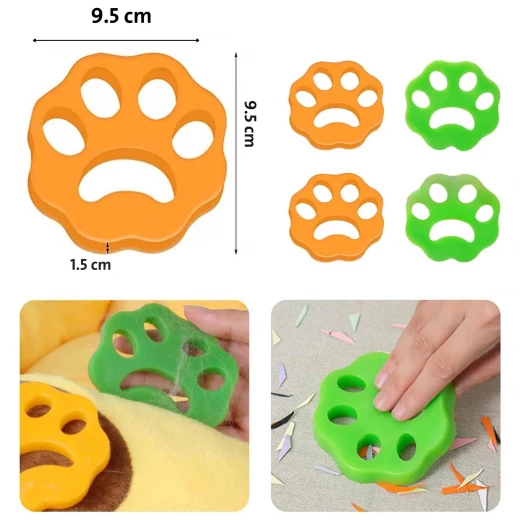 مزيل شعر الحيوانات الأليفة FurZapper: أداة تنظيف الملابس والغسيل - Image 5